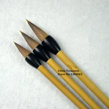 3 шт./партия, китайское каллиграфическое письмо кисть Xiao Kai Zhong Kai Da kai