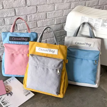 

travel Rucksack School Backpacks street Couple Schoolbag Travel Hiking Bag Color Block Backpack Collection Luminous Bag A3