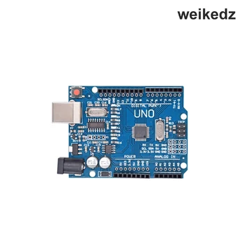 

Weikedz high quality UNO R3 CH340G+MEGA328P Compatible Avec for Arduino UNO R3