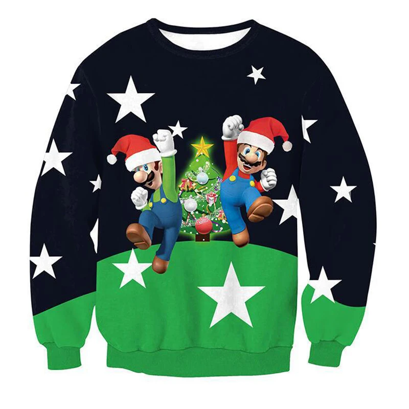 

Модные праздничные шапки для вечерние НКИ, свитшот с длинным рукавом с Санта Клаусом, Женский костюм Санта