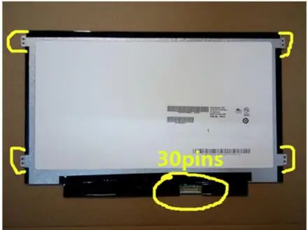 Gread 11 6 &quotЖК-экран для ноутбука Dell Chromebook WXGA (1366x768) HD 30 pin B116XTN01.0 HW5A B116XTN02.3 NT116WHM-N21 V4.1 |