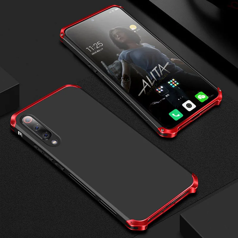 

Luxury Shockproof Metal Case For Mi 9 Case Mi 8 SE Redmi Note 7 Note 6 Pro Aluminum Metal Bumper Hard TPU Cover For Mi 8 Xiaomi9