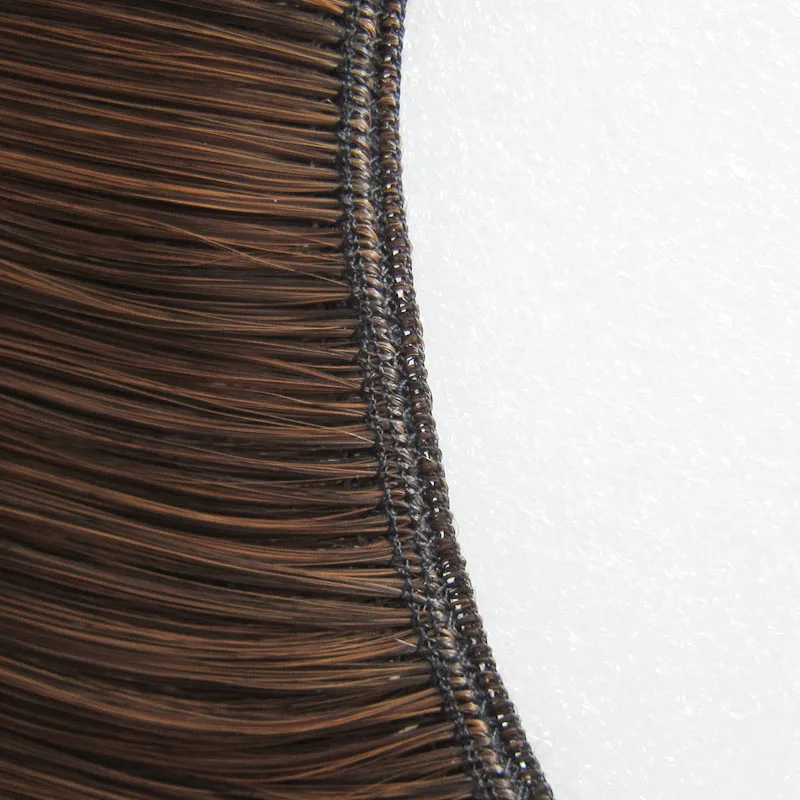 Jeedou флип в невидимая проволока наращивание волос Синтетический 22 дюймов 50 г Secret Fish Line натуральные шелковистые прямые шиньоны