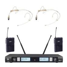 Bolymic UHF Professional беспроводной головной микрофонные системы вокальный этап микрофоны конденсаторный микрофон для караоке учителей школы