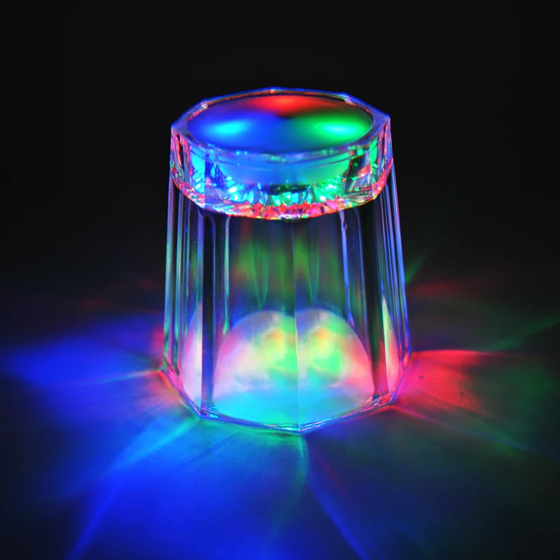 LED cup flashing shot glasses flashing led flash small for Halloween
