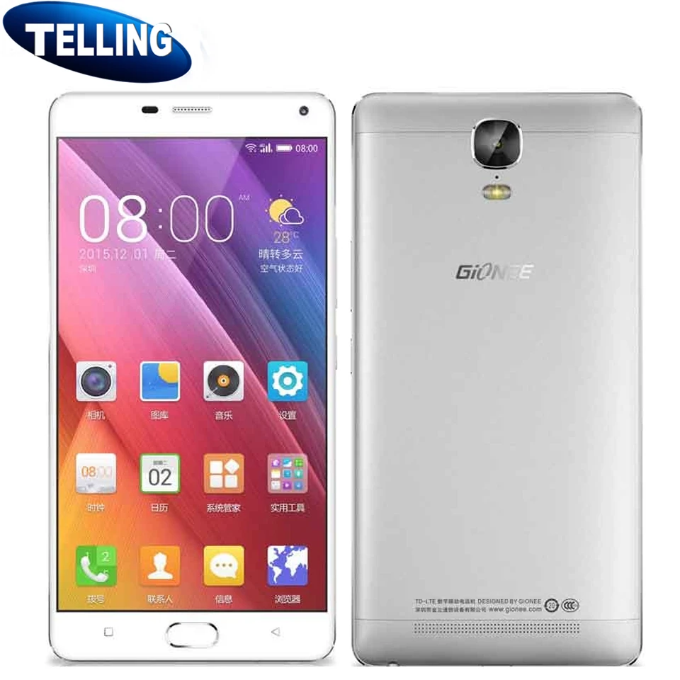 6" AMOLED Gionee M5 Plus Mobile Phone 4G LTE Global
