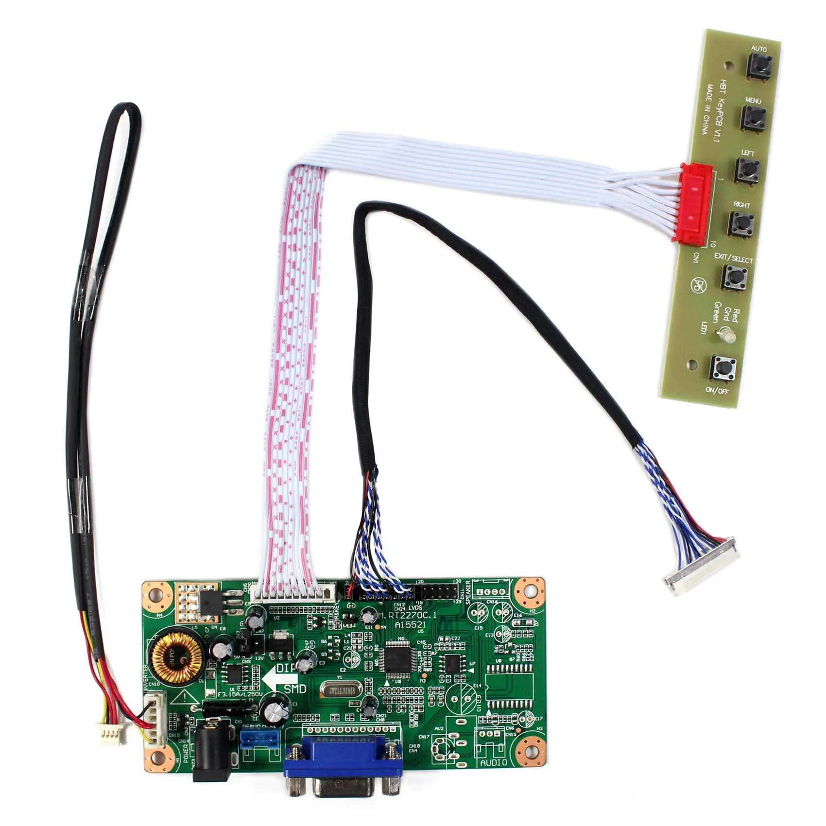 

VGA + ЖК-плата контроллера RT2270C-A для 8,4 дюйма G084SN05-V8 800x600 ЖК-экран