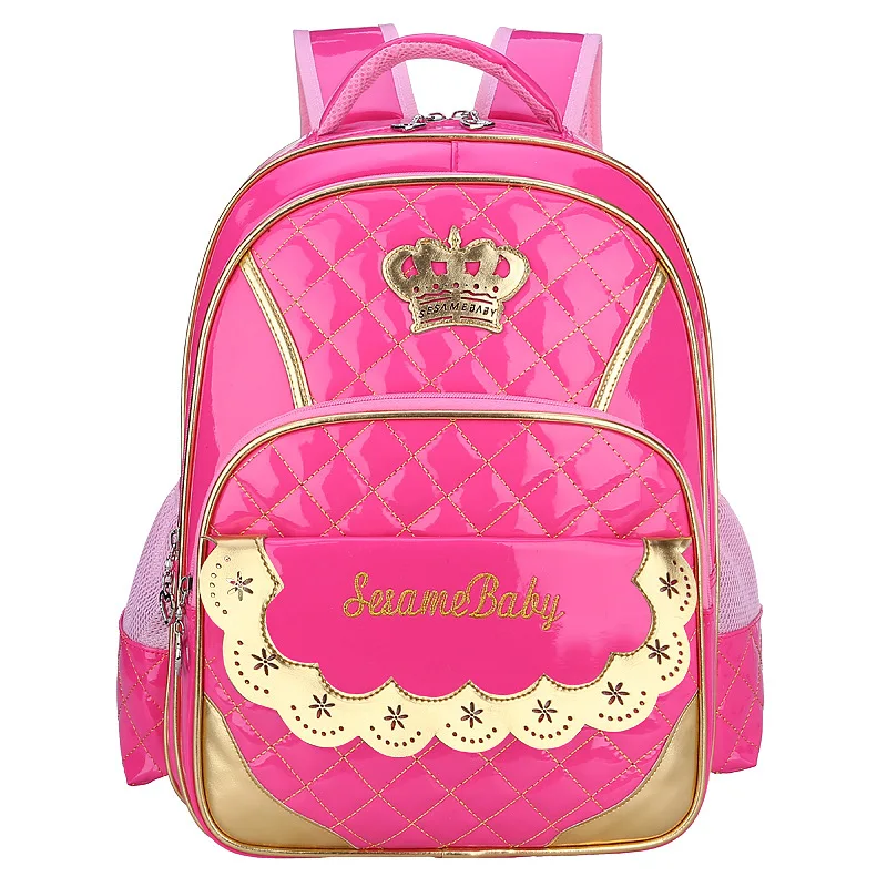 

2017 Children School Bags for girls Orthopedic backpack Cute Princess backpack Primary backpack Schoolbag Kids Book Bags Mochila