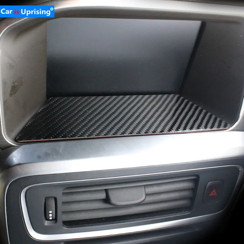 

R DESIGN Navigation Non-slip Mat GPS Screen Anti-slip Pads Decor carbon fibre for Volvo XC60 S60 S60L V60 V40 Car-styling