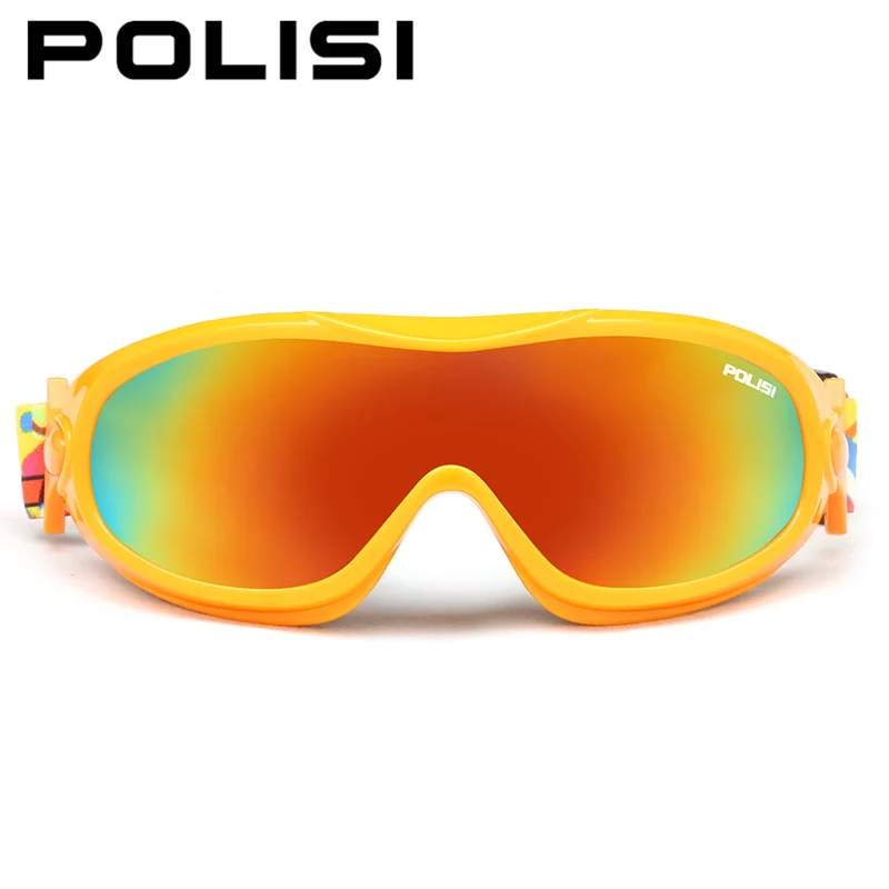 POLISI invierno Anti-niebla de Esqui gafas de las mujeres de los hombres Snowboard gafas de protección de UV400 nieve Skate nieve gafas