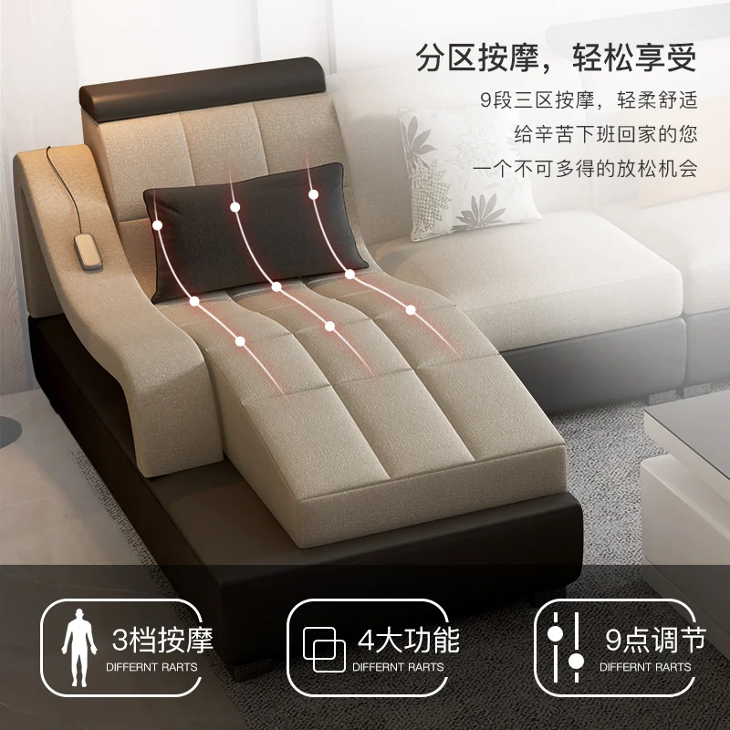 Диван из ткани Easyliving 2019 секционный диван с фотоэлементами мебель для гостиной в