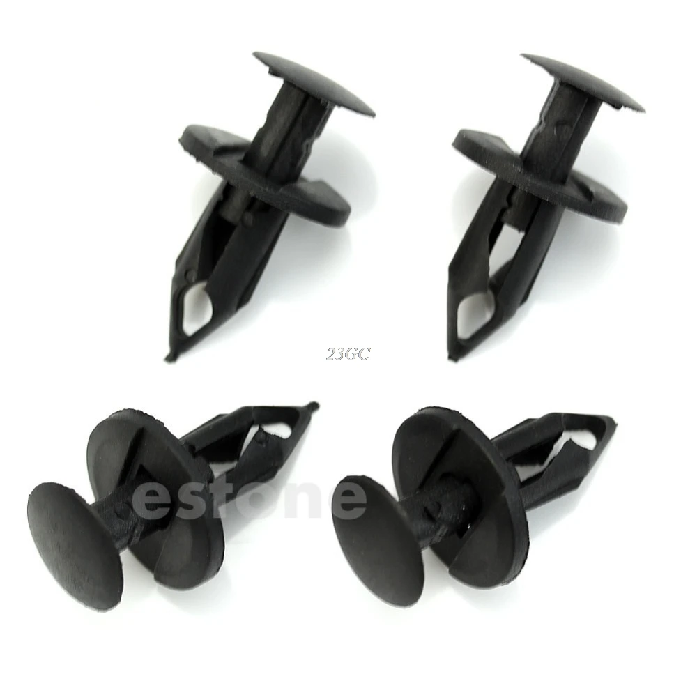

Car Fender Rivet Fastener Clips Push Type Retainer 8mm For Ford /set JUN13_15