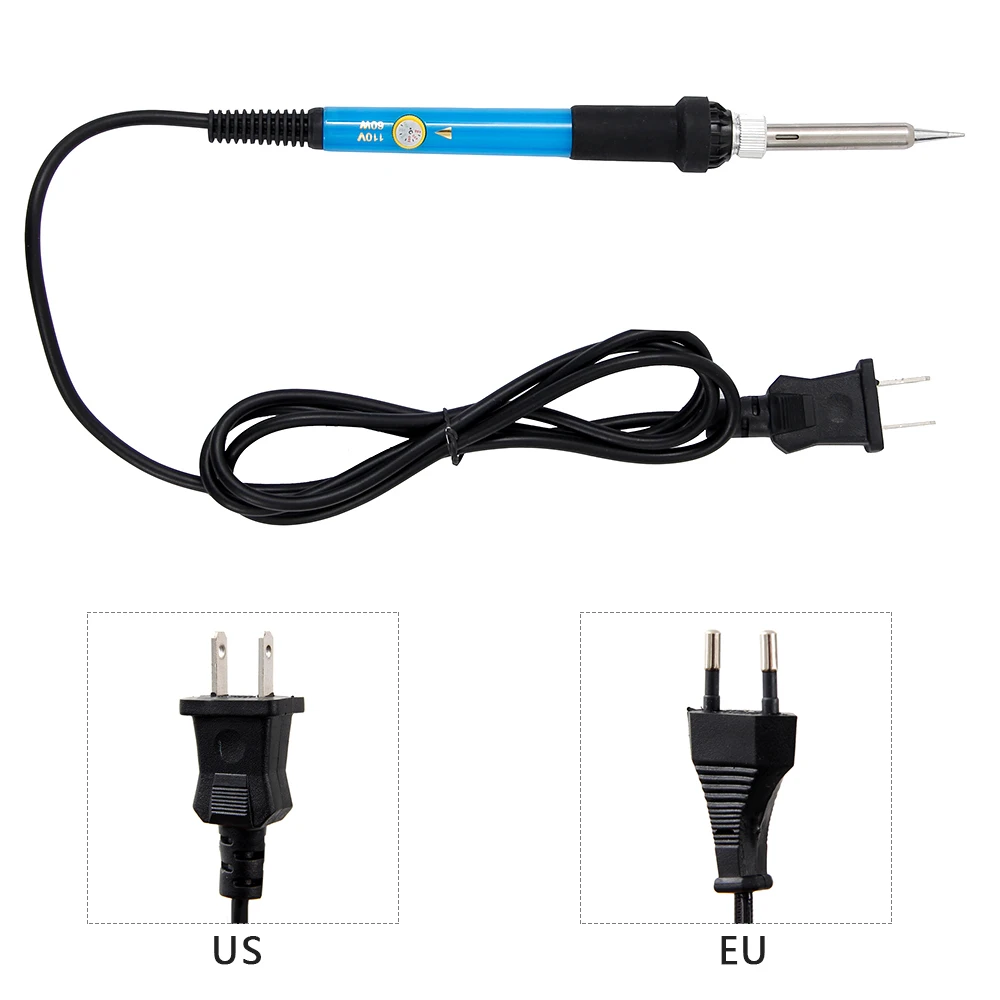 

Soldering Iron 60W Adjustable Temperature Electric Solder Iron Rework Station Mini Handle Heat Pencil Welding Repair Tools