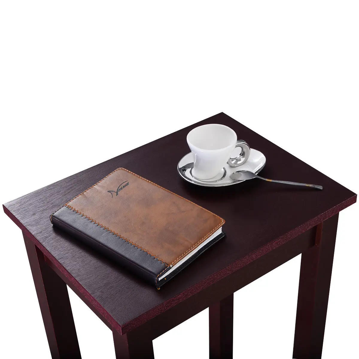 Giantex Set of 2 Tall End Table Coffee Stand Night Side Accent Furniture Modern Home Wooden Storage Coffee Tables 2*HW51529 Giantex Set of 2 Tall End Table Coffee Stand Night Side Accent Furniture Modern Home Wooden Storage Coffee Tables 2*HW51529