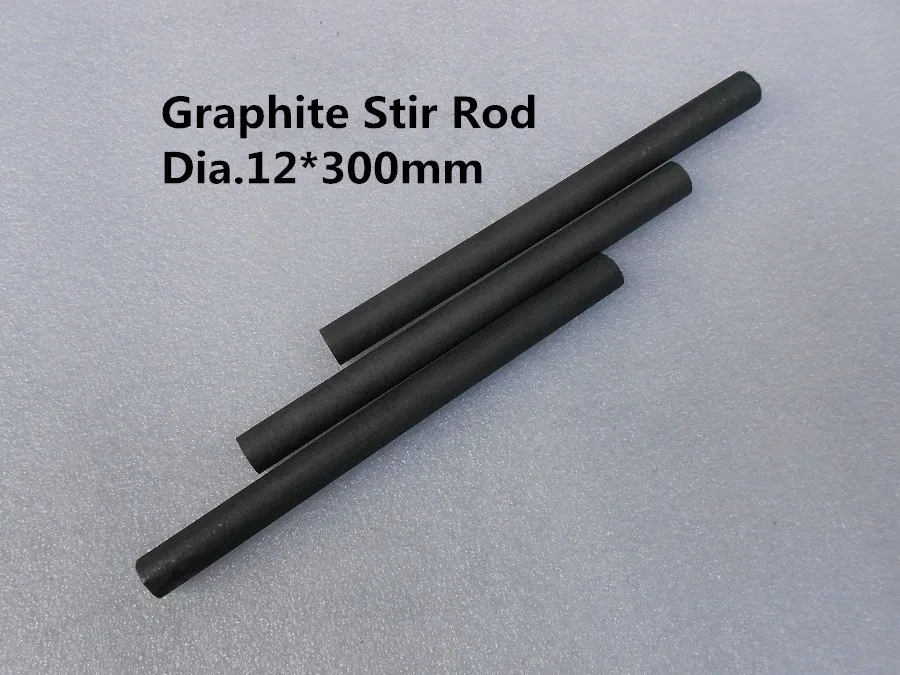 dia.12x300mm graphite stir rod, carbon lubricative rod,stirring rod  (6)