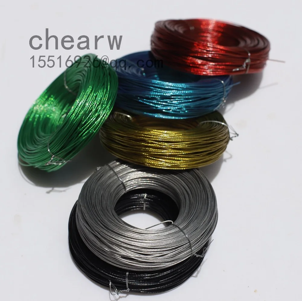 one roll of 7strand rubber insulated copper wire diameter of 0.6mm 60m per coil suit for meter seal