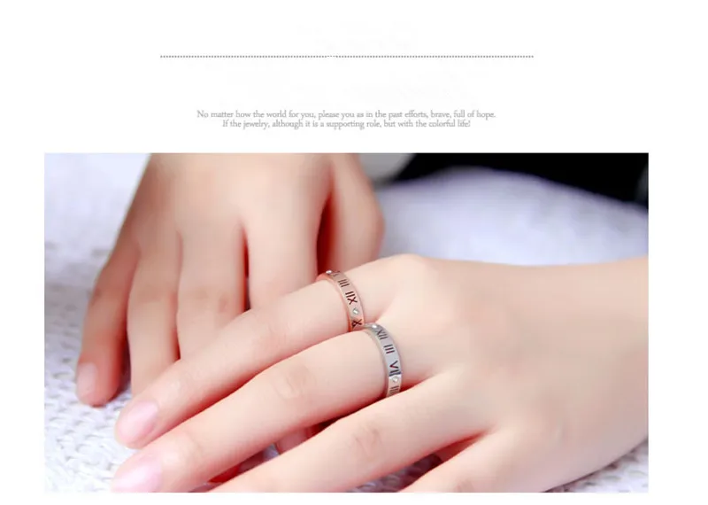 CC пара колец для женщин, римское цифровое серебряное кольцо для влюбленных, ювелирное изделие для невесты, свадьбы, помолвки, модное ювелирное изделие для женщин CC584