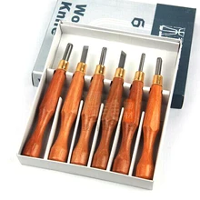 Набор инструментов для резьбы по дереву, скульптурные инструменты для резьбы по дереву, набор ножей для резьбы по дереву с выемкой, ложкой, лезвием ACT026