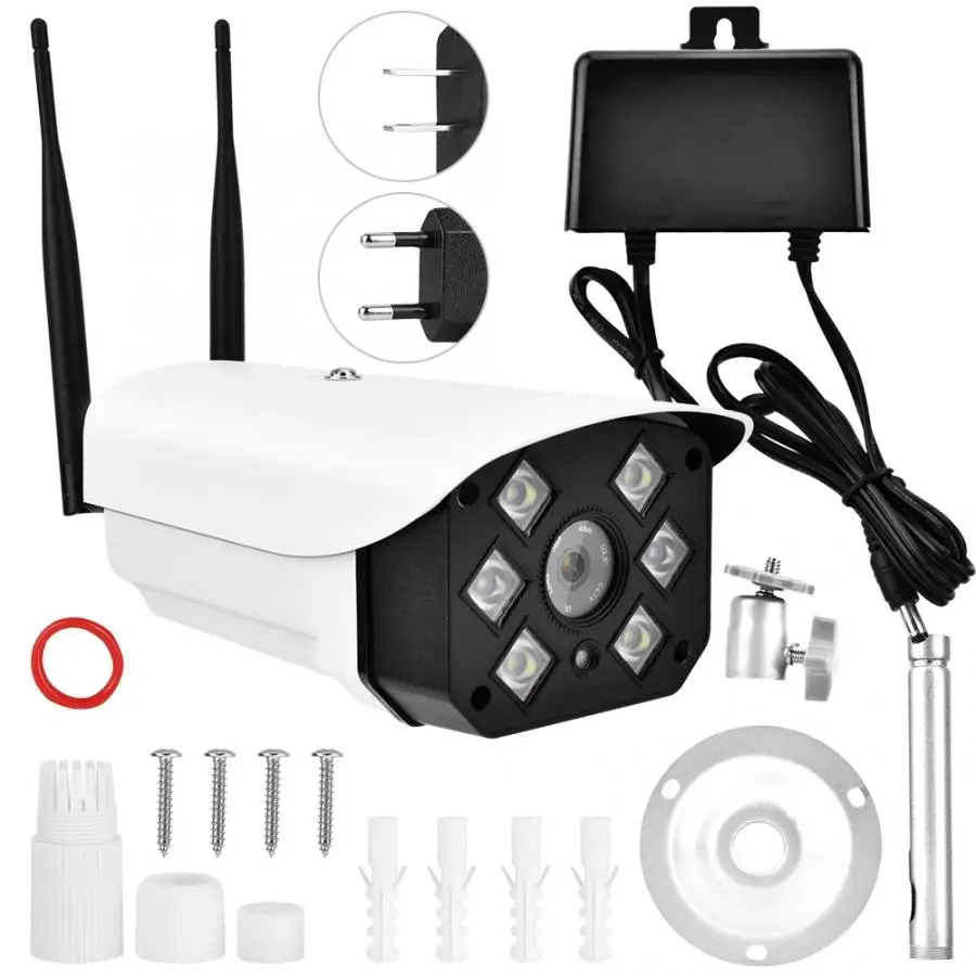 

IP Camera Outdoor Waterproof WiFi Camera HD Full-color Power Off Continuous Video Record security camera