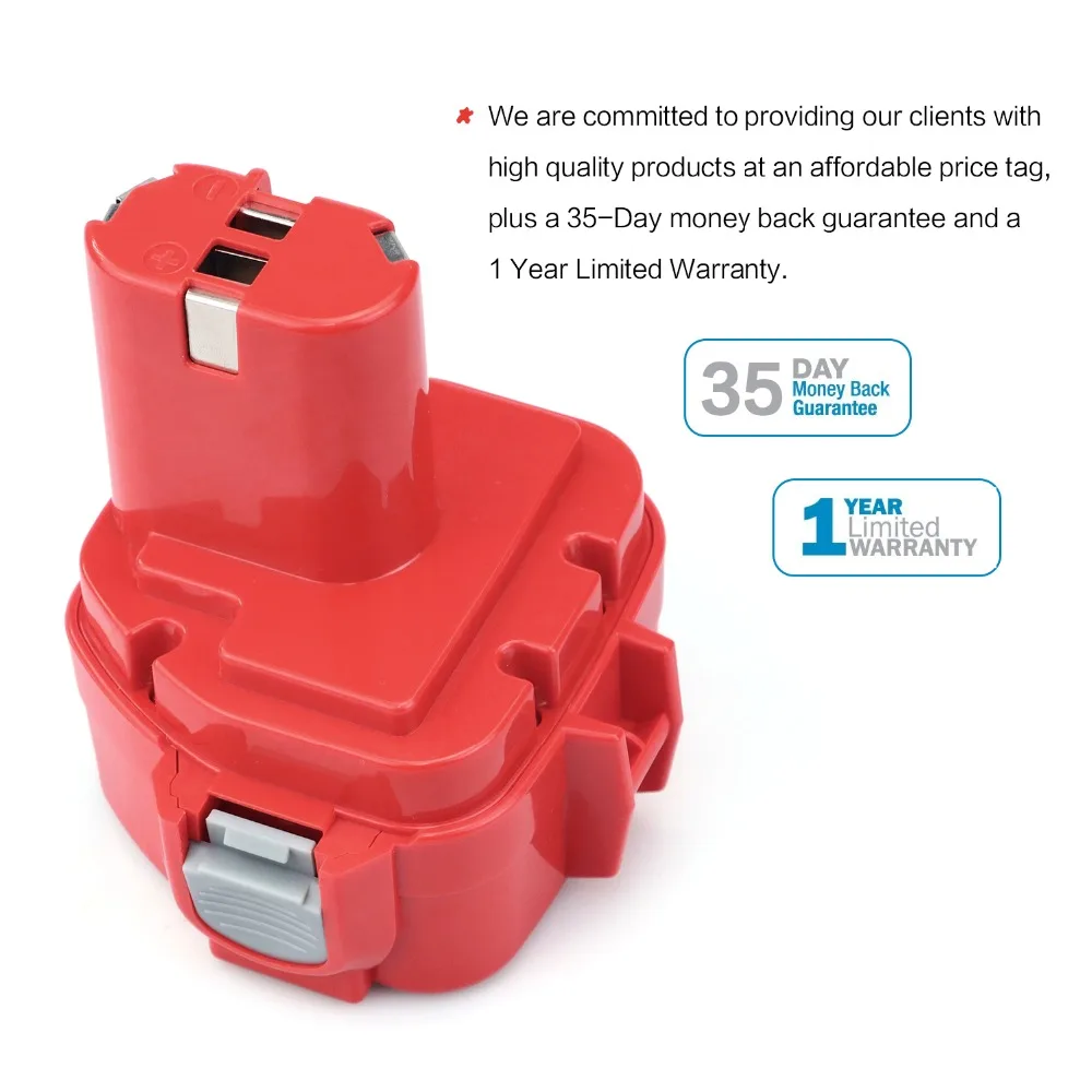 Сменный никель металлогидридный аккумулятор MELASTA 2 шт. 12 В 3 Ач для Makita 1220 PA12 1222 1233S