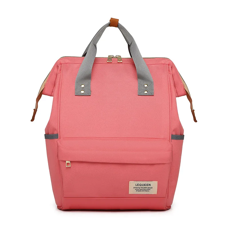 Модная сумка для подгузников для мам и мам, брендовая большая емкость, детский рюкзак для путешествий, дизайнерская сумка для кормления для ухода за ребенком, сумка для подгузников - Цвет: 9