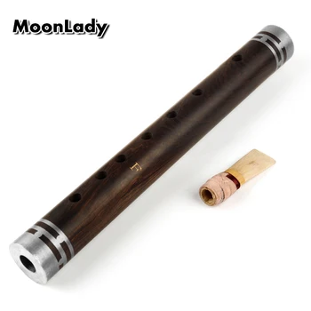 

Guan-zi Chinese National Musical Instrument Key A/C/D/E/F/G/bB/bE Ebony Pipe Double Reeds as Gift
