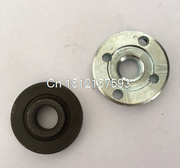 Angle Grinder Flange Nut 6100 1 Pair Electrical Angle Grinder Inner Outer Flange Nut Replacement Fitting Part Set