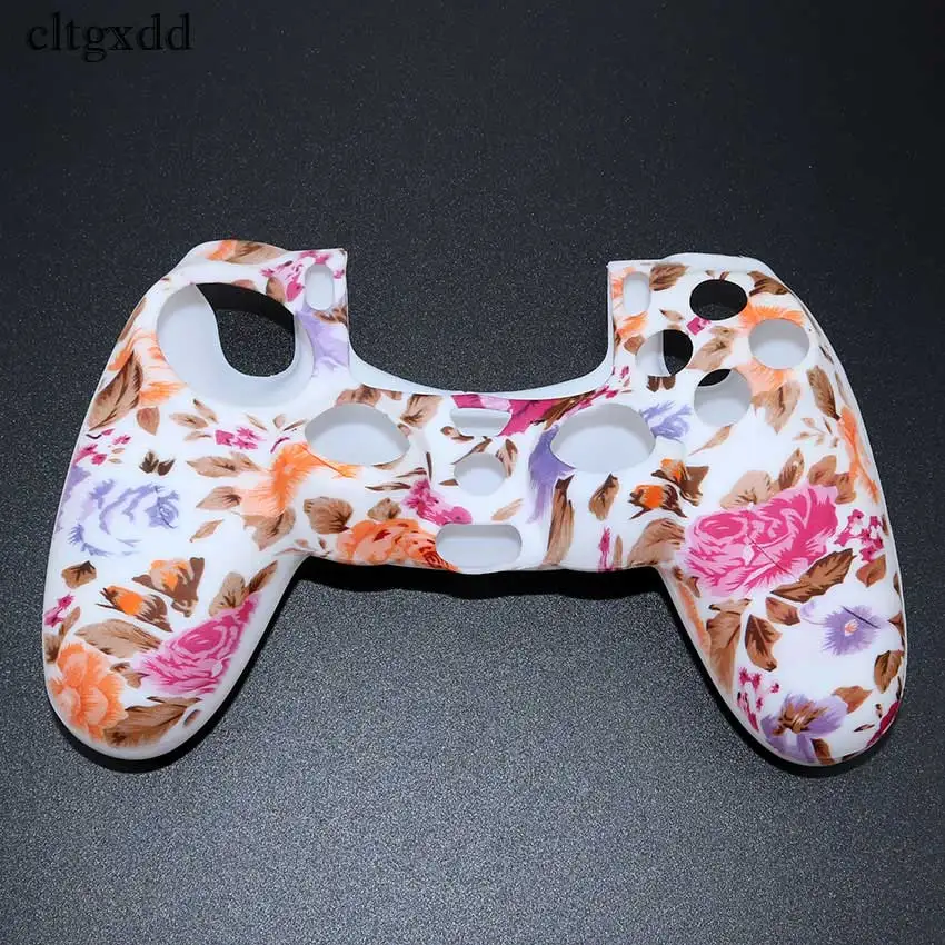 Cltgxdd Камуфляжный силиконовый защитный чехол для sony Playstation PS4 для Dualshock 4 игровой джойстик - Цвет: No.9