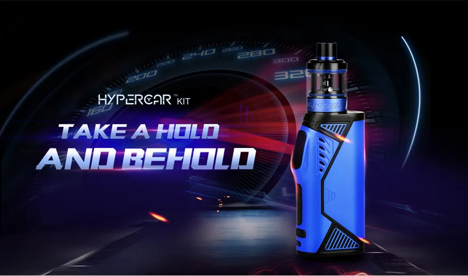 Uwell Hypercar комплект с 80 Вт Hypercar Mod No 18650 батарея 1.8ohm нихромовая катушка 2 мл Вихрь танк электронная сигарета