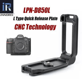 

INNOREL LPN-D850L L Type Quick Release Plate Vertical or Horizontal Shooting Bracket Holder Hand Grip for NiKon-D850L CNC tech