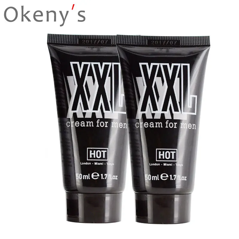 2pcs Strong Man Titanium Gel Xxl Cream Penis Enlargement Cream Increase Growth Dick Size Titan Extender