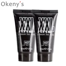 2pcs Strong Man Titanium Gel Xxl Cream Penis Enlargement Cream Increase Growth Dick Size Titan Extender