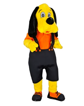 

Dog Yellow Mascot Cartoon Character Costume Cosplay Mascot Products Free Shipping 2019New