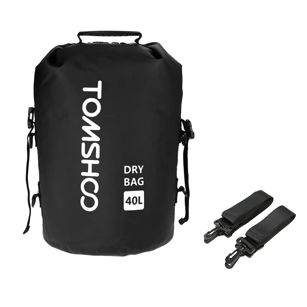 

TOMSHOO 40L Dry Bag Outdoor Waterproof Swimming Sack Storage Bag Climbing Bag for Travelling Rafting Cycling Kayaking Camping