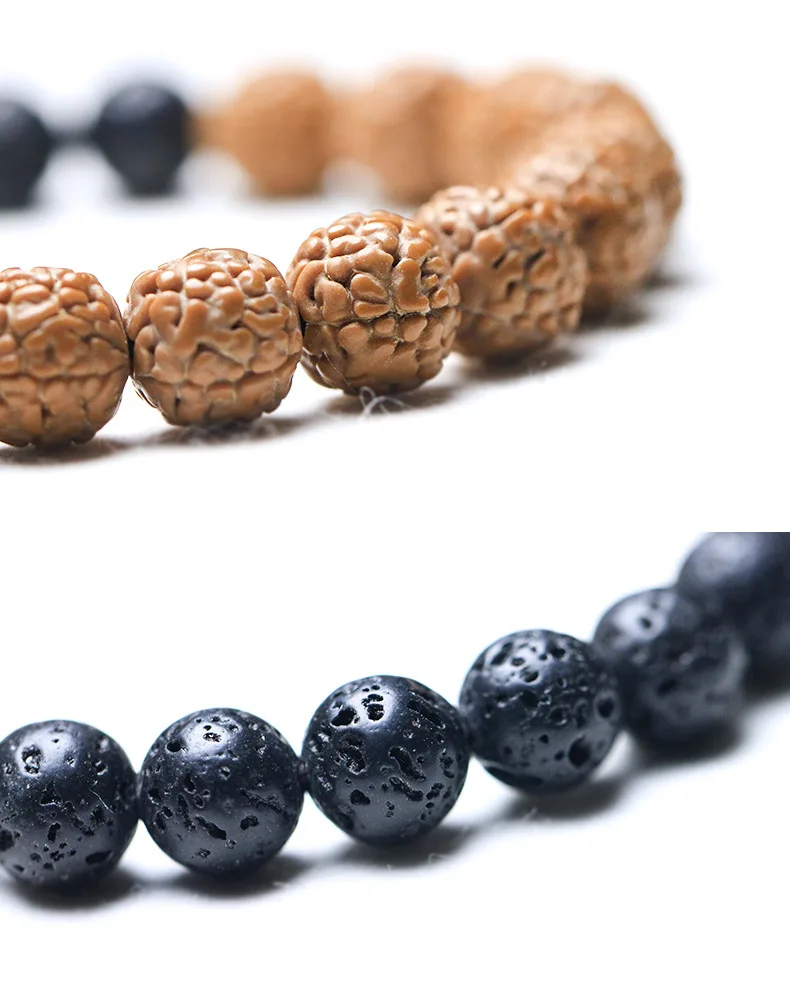 Natrual-Lava-Stone-Rudraksha-Seed-Prayer-Mala-Bracelet-Man\`s-Jewelry-Tibetan-Yoga-Meditation-Women-Rustic-Bangle (6)