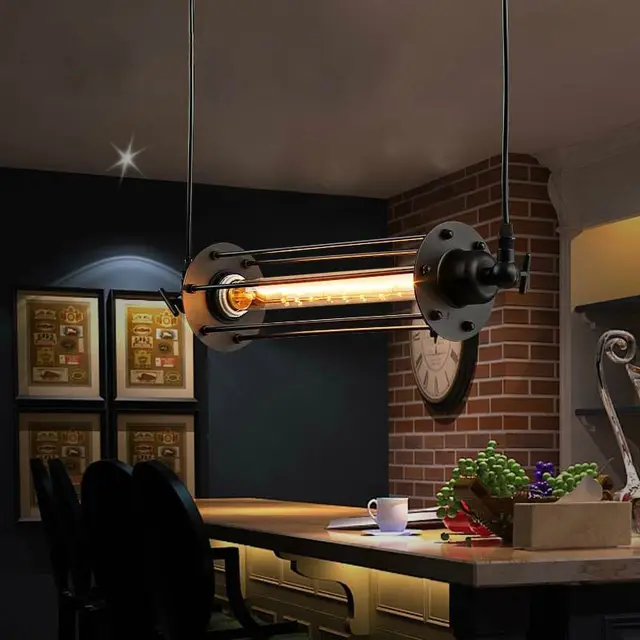 Aliexpress Lukloy Vintage Flute Pendant Light Fixtures Lukloy Vintage Flute Pendant Light Fixtures Retro Lamp For Kitchen Island Bar Living