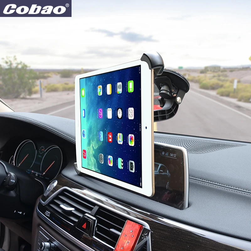 Cobao Универсальный 9 5 7 10 11 14 дюймов планшетный ПК Стенд лобовое стекло автомобиля
