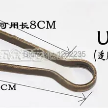 9,5 см медная u-образная игла однопродажные звенья Мин и Цин антикварная мебель, медные фитинги DIY медные фитинги оптом
