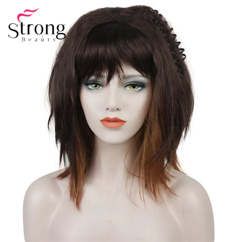 Парик для косплея StrongBeauty Alla Pugacheva парик медный красный черный светлый вечеринки