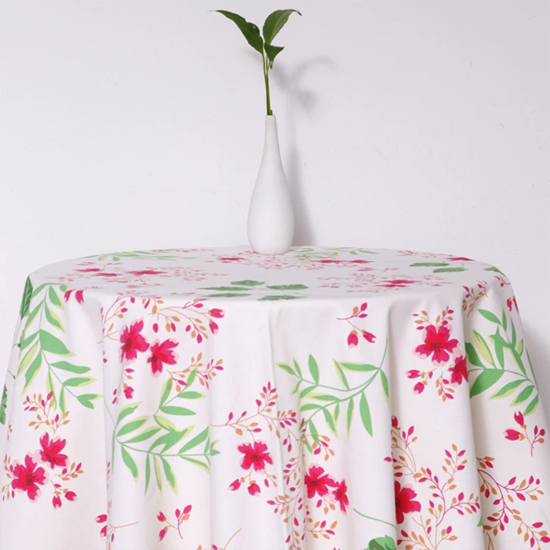 LOVRTRAVEL جولة مفرش طاولة الزفاف حزب الجدول غطاء القطن الكتان مفرش المائدة الشمال الشاي القهوة مفارش المائدة المنزل ديكور مطبخ