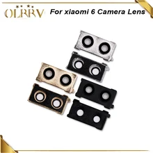 1 шт./компл. Подлинная для Xiaomi mi 6 mi 6 M6 задняя Камера объектив Стекло с рамкой держатель Запчасти для авто