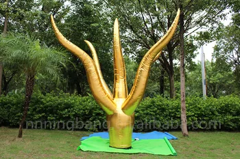 

Free shipping 3m high night event deoration inflatable pillar