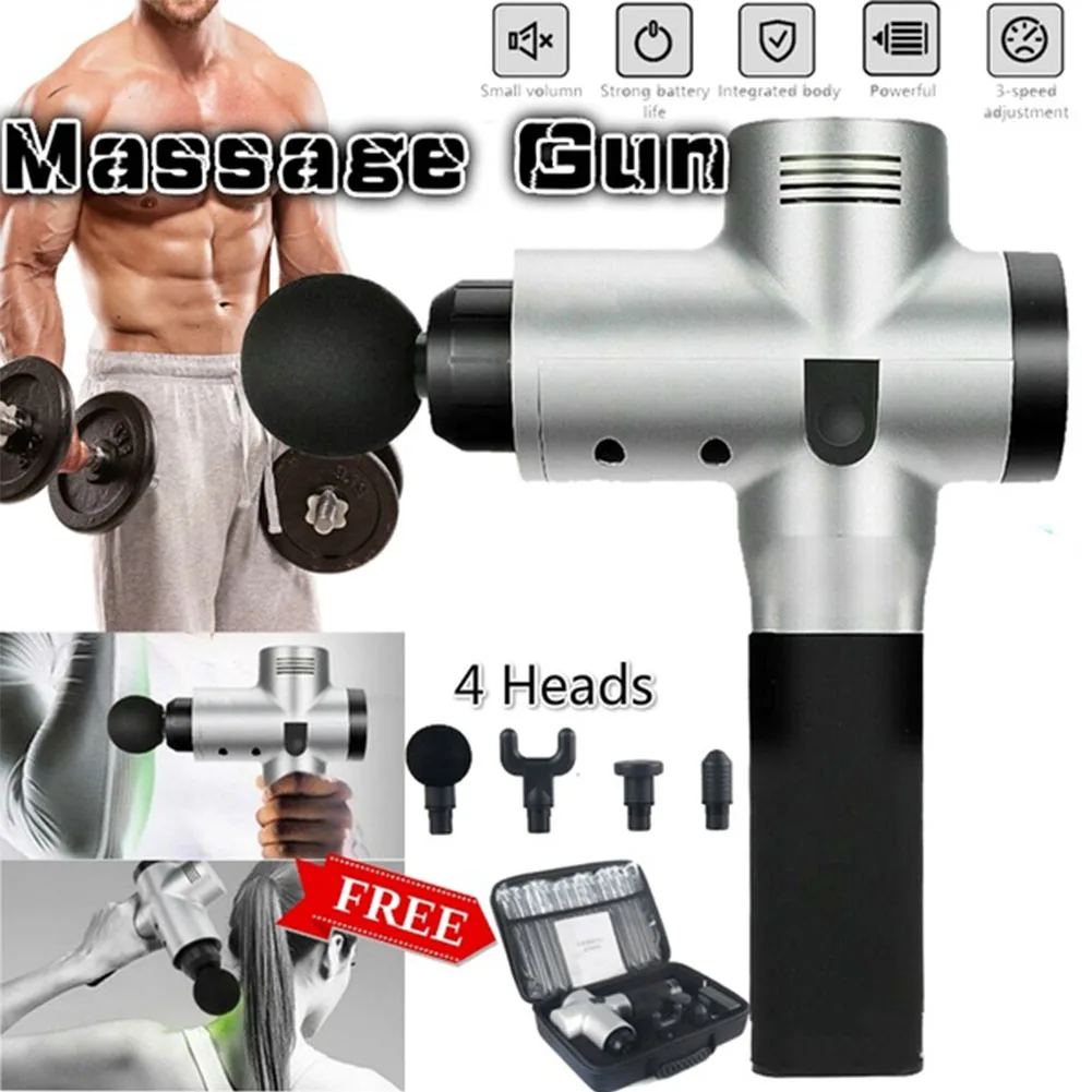 

ORICSSON Muscle Massage Gun Deep Tissue Massager Therapy Muscle Pain Management Body Relaxation Slimming Shaping Pain Relief