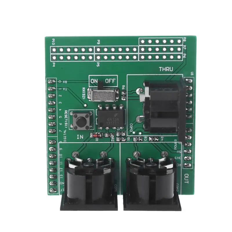 

MIDI Shield Breakout Board for Arduino UNO R3 AVI PIC Digital Interface Adapter Instrument Parts