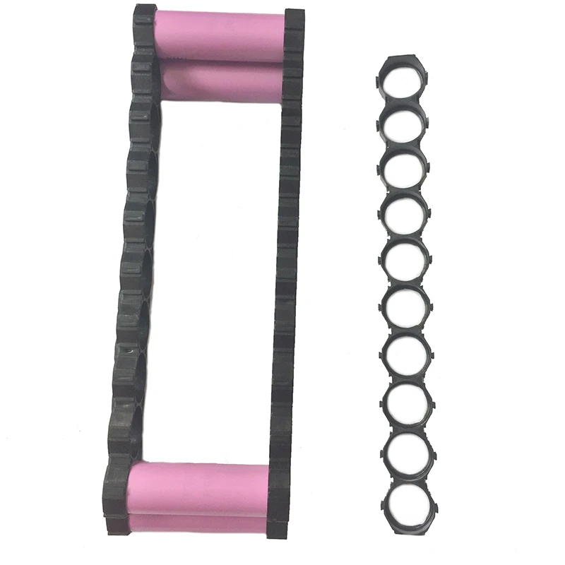 luosh 20PCS Safety 1x3 Battery Holder Bracket Plastic Cell Stand for 21700 Batteries