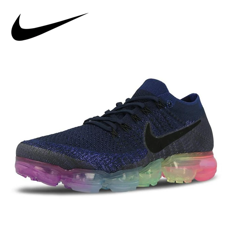 

Authentic Official Nike Air VaporMax Be True Flyknit Men's Running Shoes Sport Outdoor New Sneakers Breathable Athletic 849558