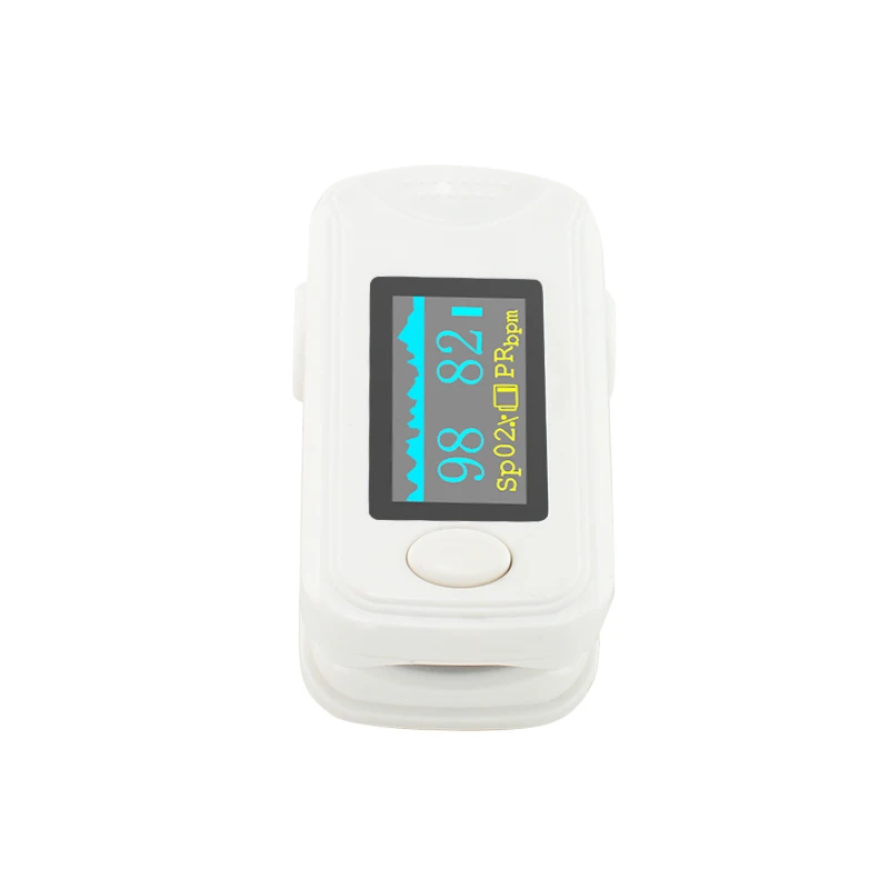 

OLED Fingertip Pulse Oximeter alarm Spo2 Blood Monitor 4 directions & 6 modes White Blood Pressure US Shipping