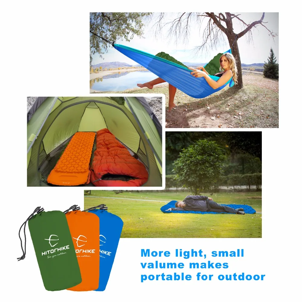 Square sleeping pad with pillow