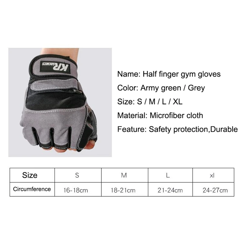 Gym Sports Exercise Weight Lifting Gloves eldiven Body Building Training Sport Fitness Gloves Women Men crossfit dumbbell Glove