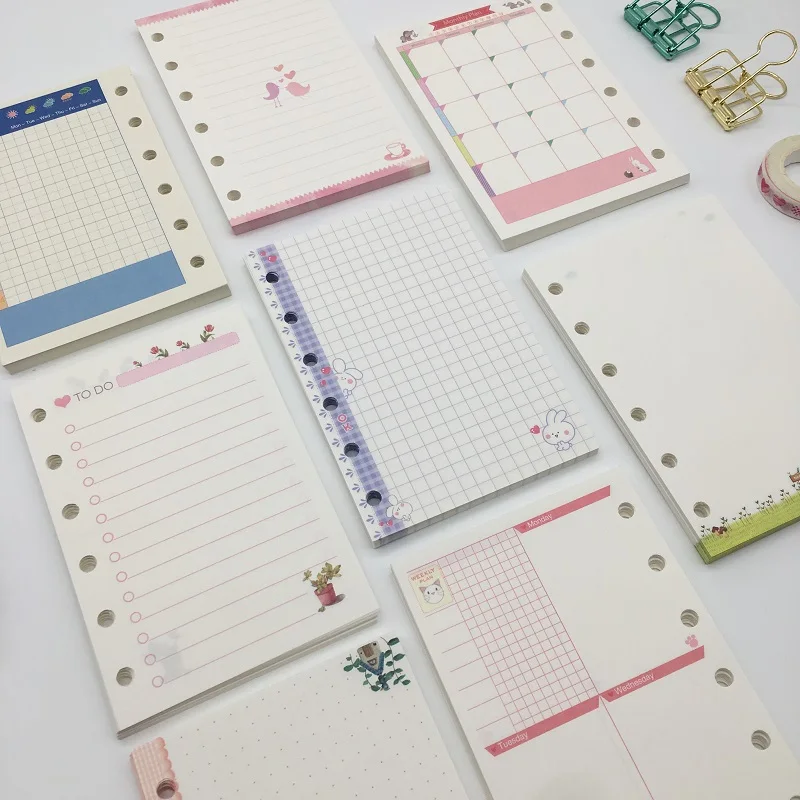 

Stationery Office A7 n24 n72 n04 n10, Colored Coil n10 Paper Lovely Shell PP Folder n26 Shell Notebook Diary